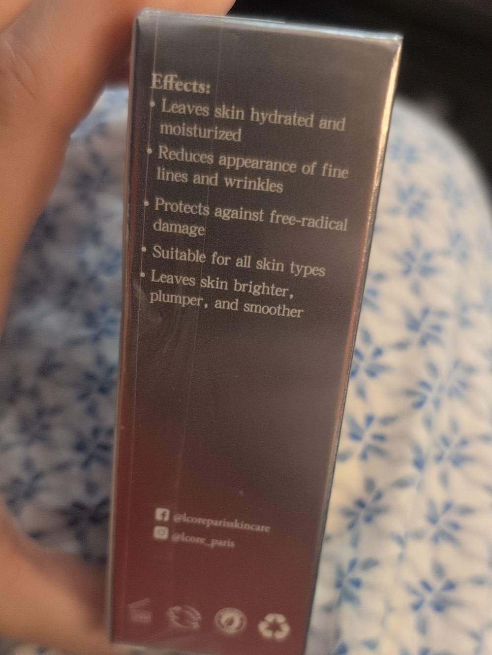 L'CORE Spa Collection Hyaluronic Acid Serum With Vitamin C & E NIB NEW - Picture 5 of 9